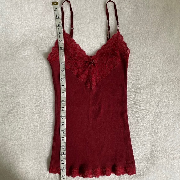 SOLD❌ Gilly Hicks Vintage Lace Vneck Tank Top - Picture 7 of 7